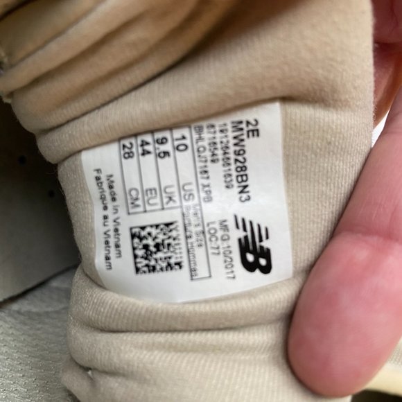New Balance 928v3 Tan Wide Width Athletic Shoes 10